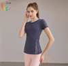 LUM39862露檬瑜伽运动短袖双面磨毛面料（含胸垫） 商品缩略图5