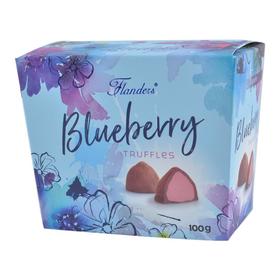 佛兰德斯松露形软心巧克力蓝莓味100g