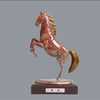 宇达青铜摆件 十二生肖马《雄风》创意装饰 家居工艺摆件  高31.5cm 商品缩略图0