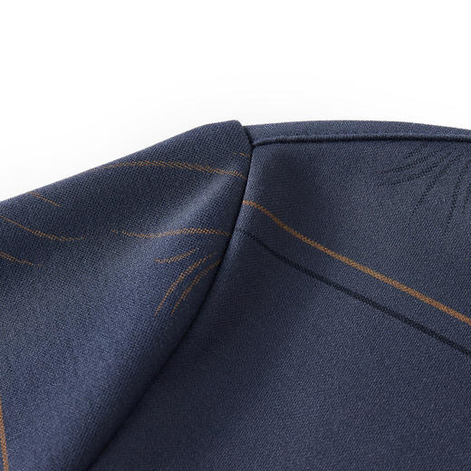 【加绒加厚】罗蒙秋冬衬衫男保暖防风时尚印花通勤百搭休闲套头衬衣男 商品图11