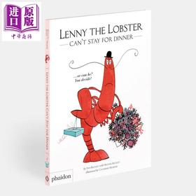 【中商原版】Catherine Meurisse Lenny the Lobster Can't Stay for Dinner 兰尼龙虾不能吃晚餐 英文原版 儿童故事书绘本