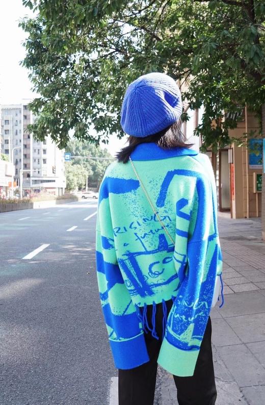 时尚流苏羊绒开衫 商品图6