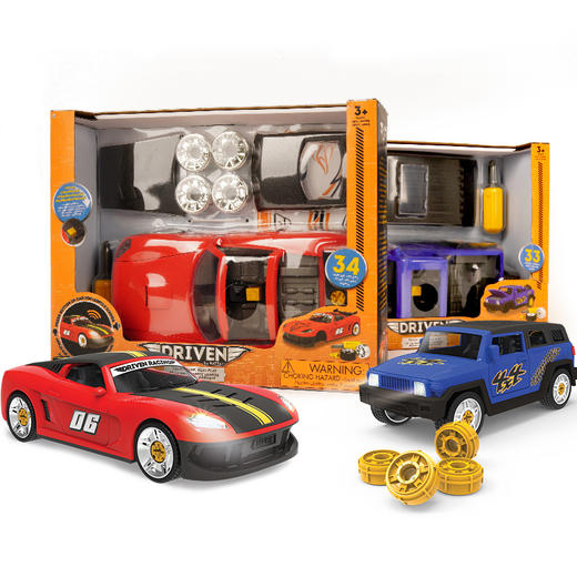 北美Driven组装车仿真车模 儿童认知车型玩具-【玩具】 商品图7