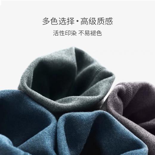 三针发热纤维花纱单面绒圆领男内衣5866 商品图2