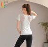 LUM39862露檬瑜伽运动短袖双面磨毛面料（含胸垫） 商品缩略图7