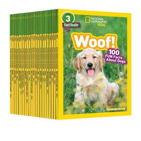 【宝莉爹书单·7-15】三阶段25册 美国国家地理分级阅读 National Geographic Kids Readers L3 英文原版 百科动物系列 儿童分级读物动物自然百科