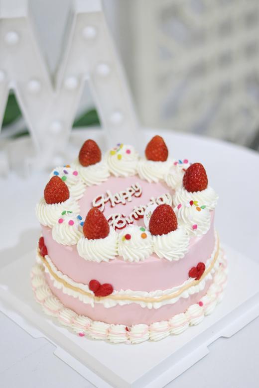 【生日蛋糕】草莓复古款 商品图0