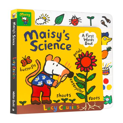 小鼠波波科学单词书 英文原版 Maisy's Science A First Words Book 廖彩杏书单 商品图3