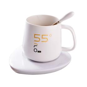 贝丽马克杯W1-C心语杯白 55度暖暖杯创意杯子送朋友送女友恒温保温杯