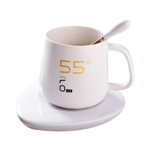 贝丽马克杯W1-C心语杯白 55度暖暖杯创意杯子送朋友送女友恒温保温杯 商品图0