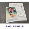 【有步骤、大彩图】郑玲玲工笔画白描底稿《清清荷韵悠悠我心》荷花鲤鱼初学者临摹花鸟线稿ZL06 商品缩略图2