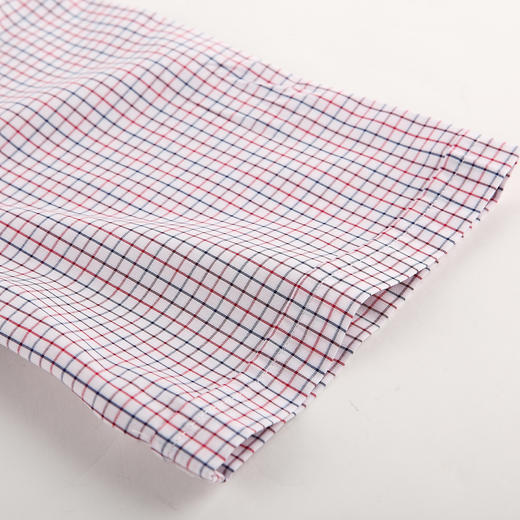 【竹纤维】罗蒙男士短袖衬衫夏季薄款凉爽竹纤维格子衬衣 商品图6