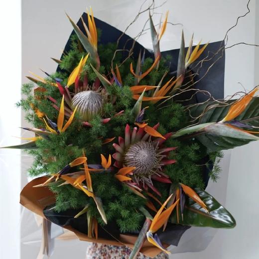 《百鸟朝凤》送领导送长辈必选 天堂鸟高端花束 商品图5