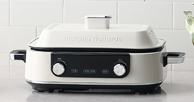 英国morphy摩飞多功能锅MR9099（白色）