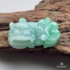 派瑞翡翠 翡翠挂件 糯种 绿色 商品缩略图0
