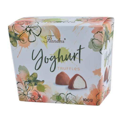 佛兰德斯松露形巧克力制品酸奶味100g/盒 商品图0