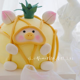 卡通立体蛋糕（夹心默认火芒，仅限下午自提，务必提前3天预定）