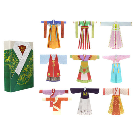 Harpaper丨汉服折纸手工DIY材料包礼盒装饰摆件儿童礼物 商品图6
