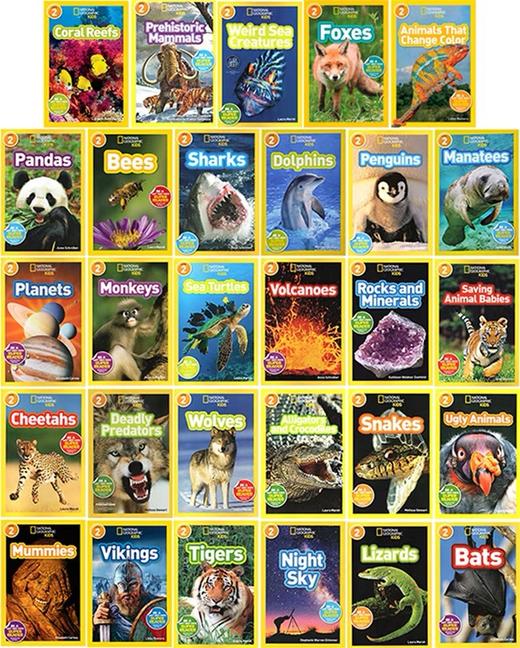 【宝莉爹书单·6-12岁】二阶段32册 美国国家地理分级读物 National Geographic KIDS Readers L2 英文原版儿童百科书动物科技系列 商品图1