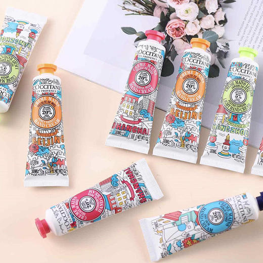 【72小时内发货】L'OCCITANE/欧舒丹涂鸦护手霜礼盒滋润保湿清爽不油腻小巧便携送人伴手礼 商品图0