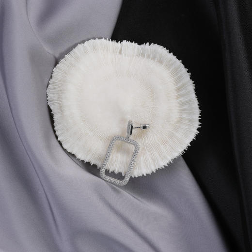 ARSIS 丨 叛逆链条系列 方框耳钉 商品图3