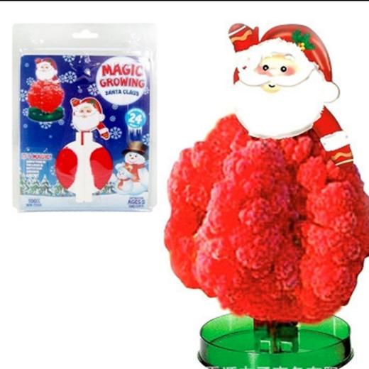 【趣味科学 魔法圣诞结晶树】魔法圣诞结晶树纸上开花科学实验 商品图5