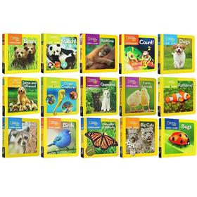 【宝莉爹订单·2-5岁】美国国家地理启蒙纸板书 15册 National Geographic Little Kids Look and Learn 儿童百科书 全彩版动物系列绘本