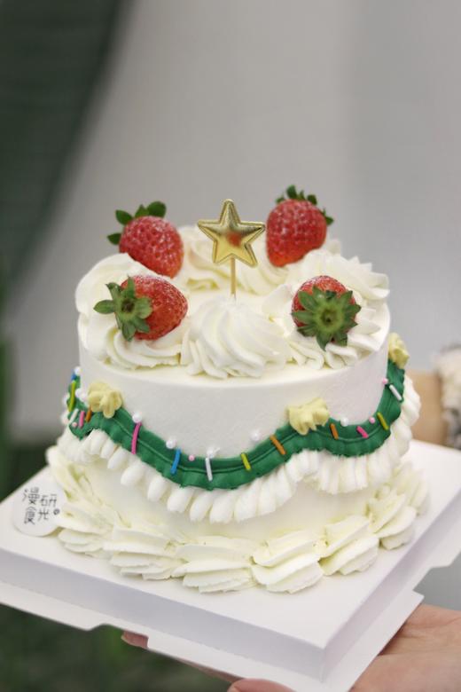 【生日蛋糕】森系草莓款 商品图0