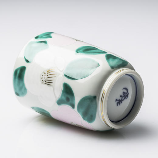 【T.NISHIKAWA】日本原产Kayori京烧清水烧彩绘陶瓷茶杯白椿 商品图7