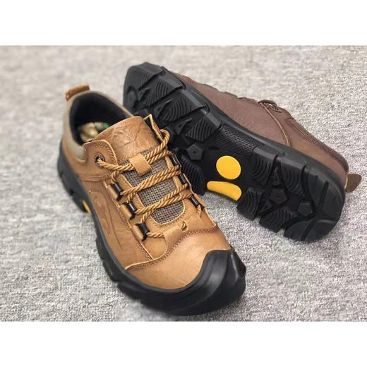 三羽鸟牛皮真皮男款休闲皮鞋9888 商品图0