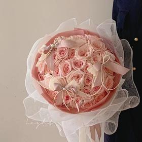 《公主》33枝荔枝玫瑰花束花束