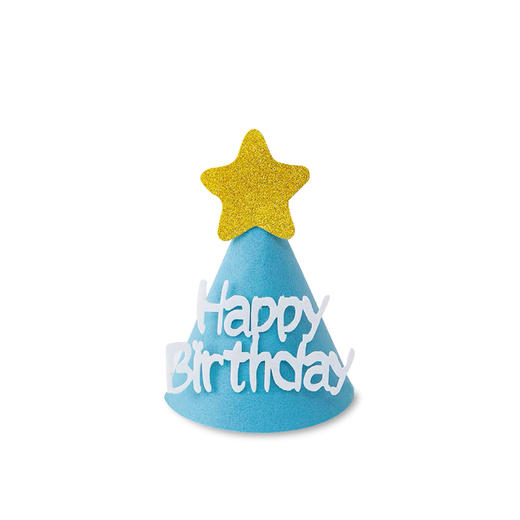 蓝色星星生日帽 商品图0