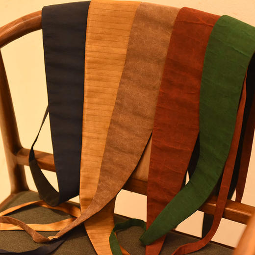 ｢ 飒爽清灵 ｣ 五行腰封 | 香云纱 商品图0