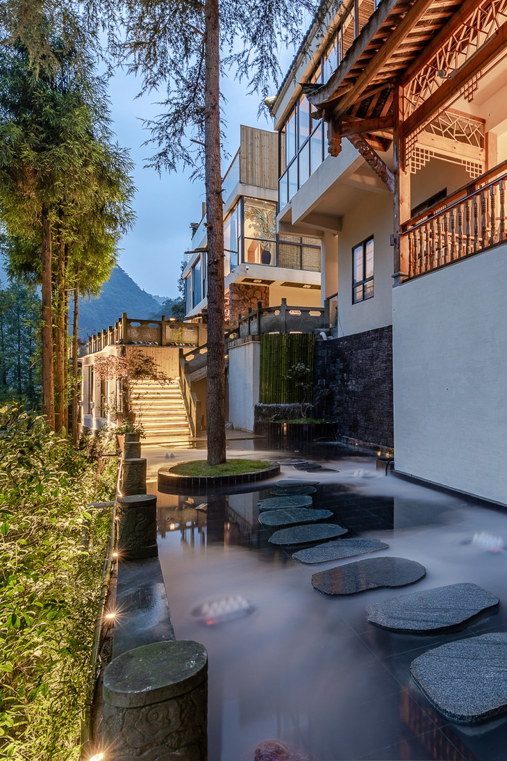 12青城山·青境私汤民宿】住原价923元の山景房!