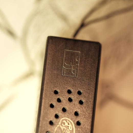 西泠印社紫檀木挂式香炉 商品图1