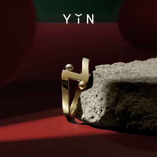 「一」太极一生二点线戒指 商品图5