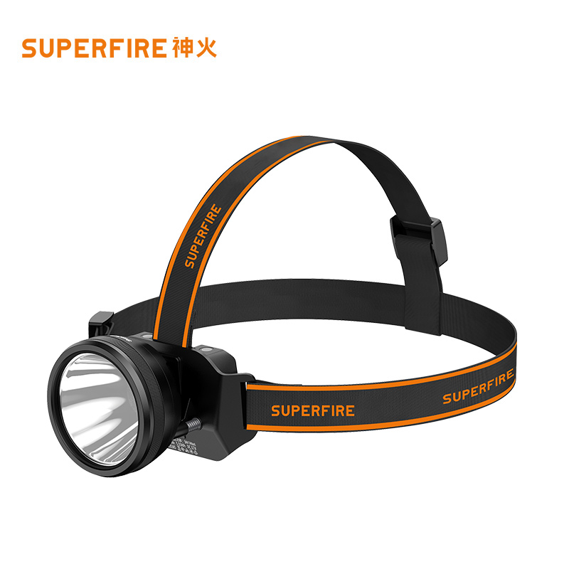 SUPERFIRE神火HL12强光感应头灯led充电超亮长续航头戴式户外夜钓电筒钓鱼灯