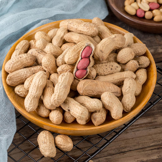 【消费助农】鑫勇泰 秭归县红衣生花生（带壳）500g 商品图1