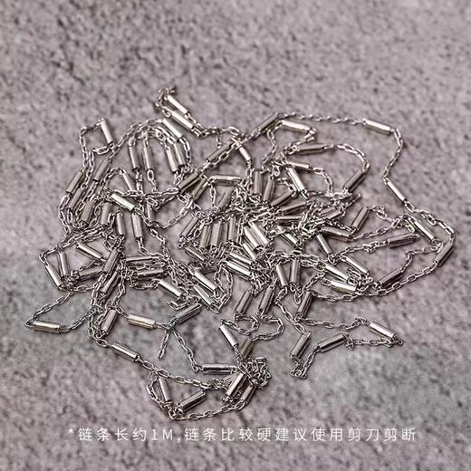 真金电镀不发黑网红美甲链条竹节细链指甲配件饰品1米自行裁剪 商品图2