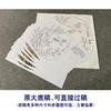 【有步骤、大彩图】郑玲玲工笔画白描底稿小品《一夜清香》梅花初学者临摹花鸟线稿ZL75 商品缩略图1