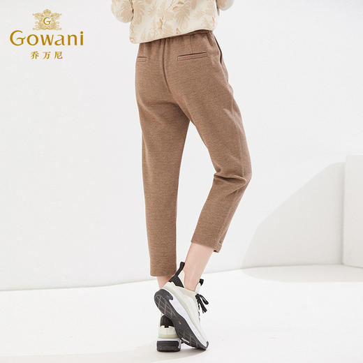 乔万尼秋冬新品加厚休闲裤弹力百搭长裤EI4F580 商品图4