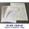 【有步骤、大彩图】郑玲玲工笔画白描底稿《岁月静好》锦鸡图初学者临摹花鸟线稿ZL57 商品缩略图1