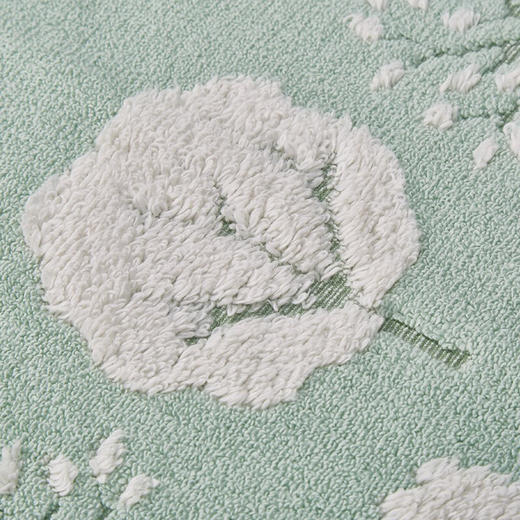 森林物语提花-悦生活方巾/绿2条装 商品图6