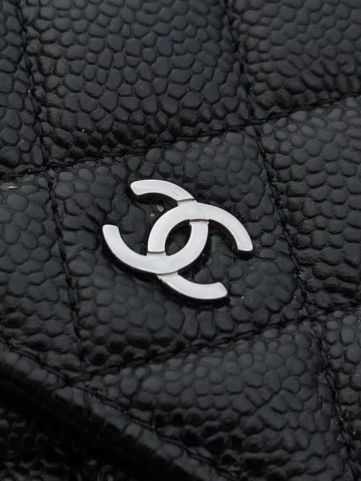 菱形格链条单肩斜挎包 尺寸：19X12X3.5cm 黑金。黑银。 自己备注 商品图9