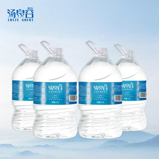 汤泉谷4.5L矿泉水*4桶 商品图0