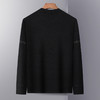【加绒加厚】罗蒙秋冬保暖卫衣男士休闲学院风长袖套头T恤衫男 商品缩略图1