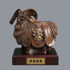 宇达青铜摆件 十二生肖羊《祥临福到》创意装饰 家居工艺摆件  高18.5cm 商品缩略图0