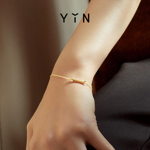 「一」太极一生二点线手链 商品图2