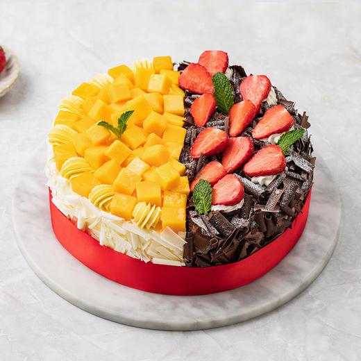 会员低至148元！【2磅热卖蛋糕多选一】四重奏/榴芒双拼/芒芒寻莓/全心全意/香颂/浪漫果纷/森林果乐（幸福西饼蛋糕）【复制后记得删除此分组】 商品图9