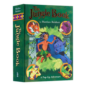 奇幻森林 立体书 英文原版 The Jungle Book A Pop Up Adventure 森林王子 丛林故事 迪士尼经典童话故事书